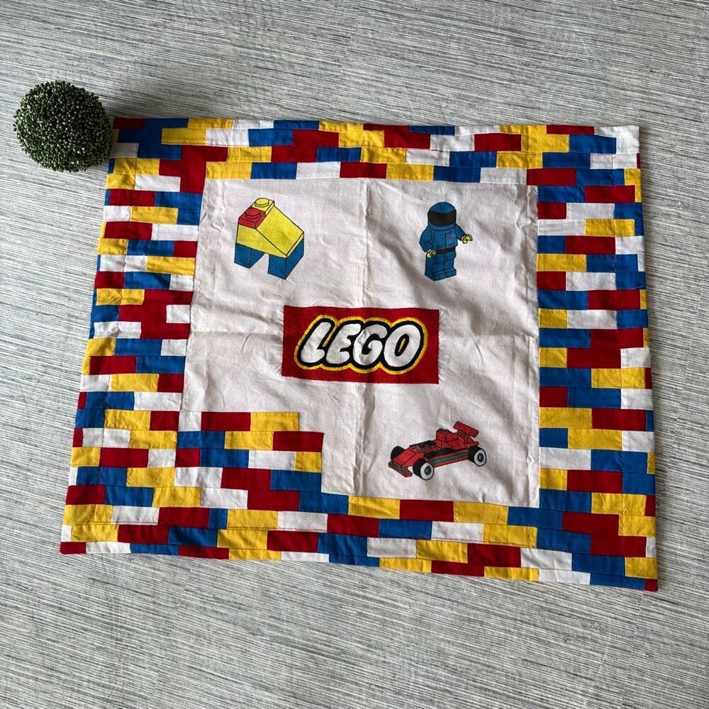 Handmade Lego Theme Standard Pillow Sham